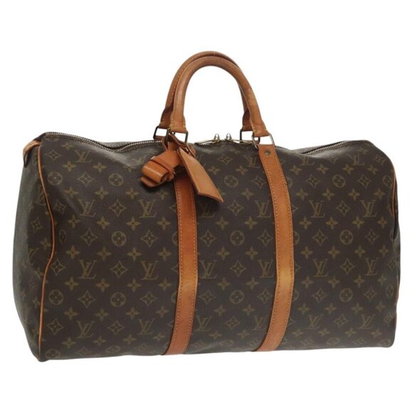 LOUIS VUITTON Monogram Keepall 50 Boston Bag - Picture 1 of 16